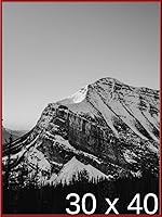 Vista 352 de Frame It Easy Marco de metal rojo de 24 x 36 pulgadas (Hanover)