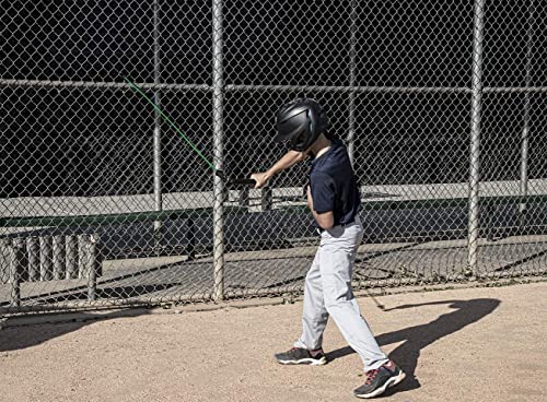 Powernet Bat Handle Resistance Trainer | Baseball Softball Training Aid | Includes Interchangeable Grips To Build Arm Strength | Great To Warm-Up Or Cool Down (Heavy - 40 Lb) #TOP4