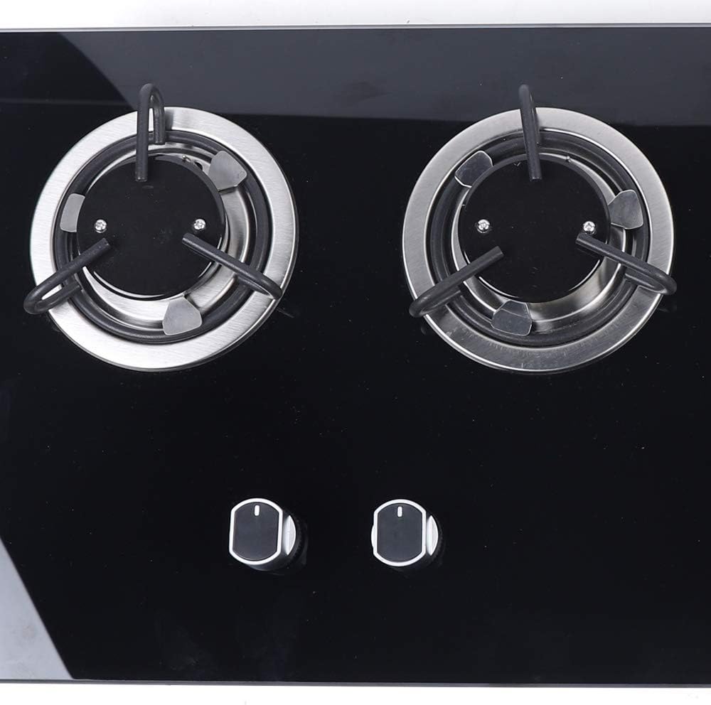 2 Burner LPG Stove with Sink, Integrated Countertop Cooktop for RV, Motorhome, Boat, Caravan - Includes Drainpipe & Gas Hose