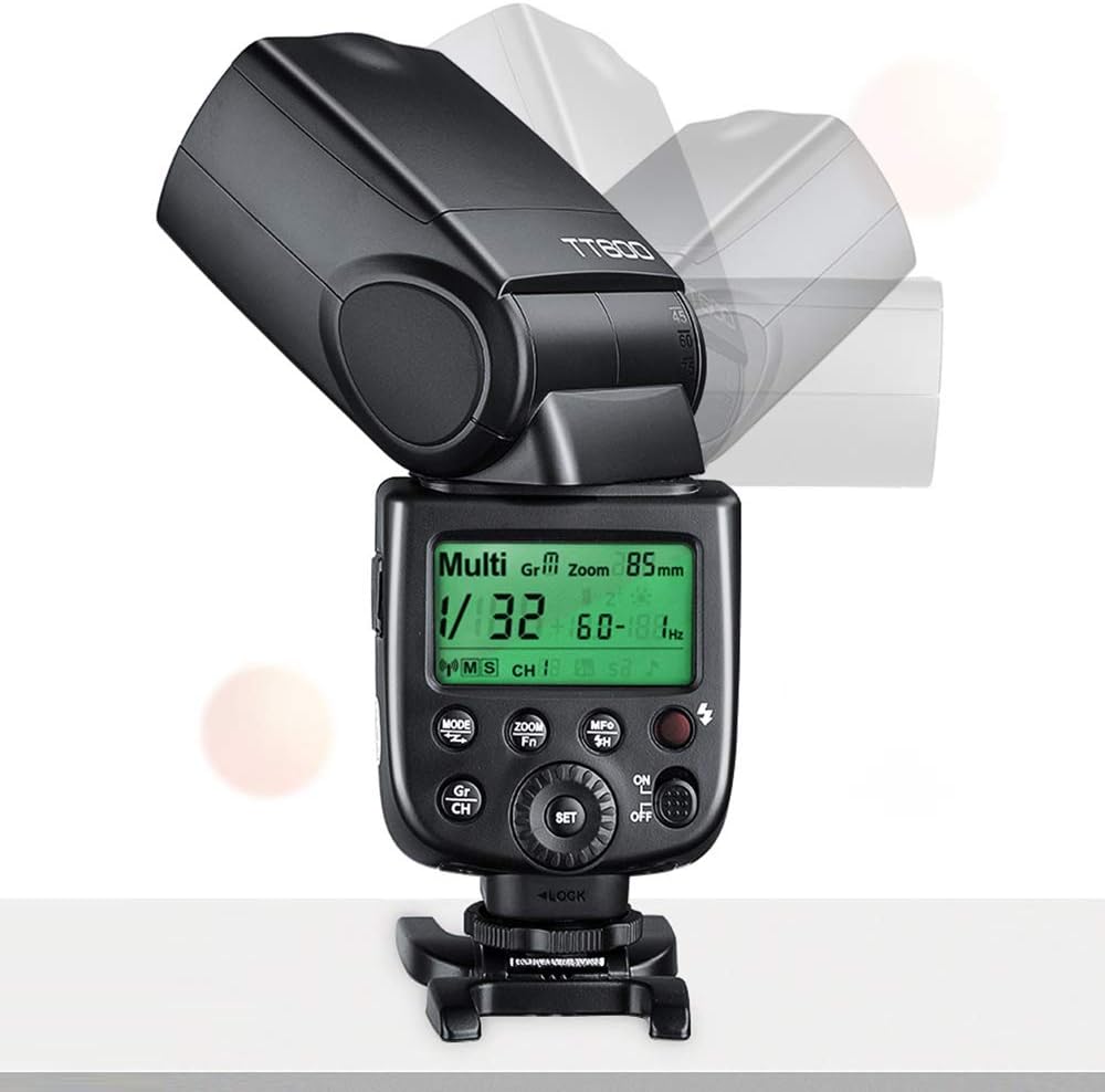 Godox TT600 HSS 1/8000s Flash Speedlite with Godox X2T-C Remote Trigger Transmitter,Built-in 2.4G Wireless X System Compatible for Canon