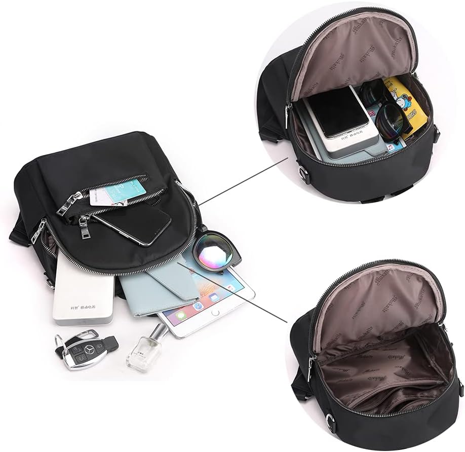 Women's Mini Backpack Purse Fashion Rucksack Daypack Small Shoulder Bag - Image 5