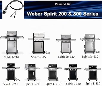Onlyfire Electronic Igniter Switch/Button Fit for Weber Spirit Grills with Front Mount Control Knobs
