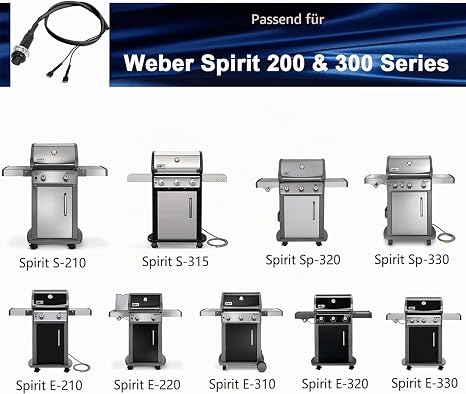 Onlyfire Electronic Igniter Switch/Button Fit for Weber Spirit Grills with Front Mount Control Knobs