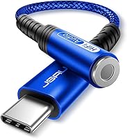 Vista 8 de JSAUX Adaptador USB C a conector de audífonos hembra de 6/64" (3.5 mm) para audio auxiliar, compatible con Samsung Galaxy S23, S23+, S23 Ultra, S22