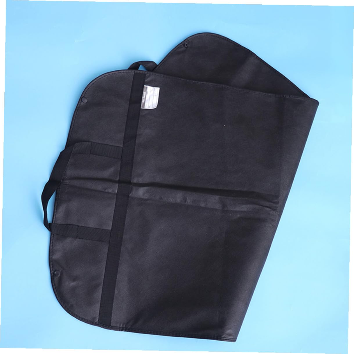 5 Stück Schwarze Kleidersäcke aus Vliesstoff für Reisen