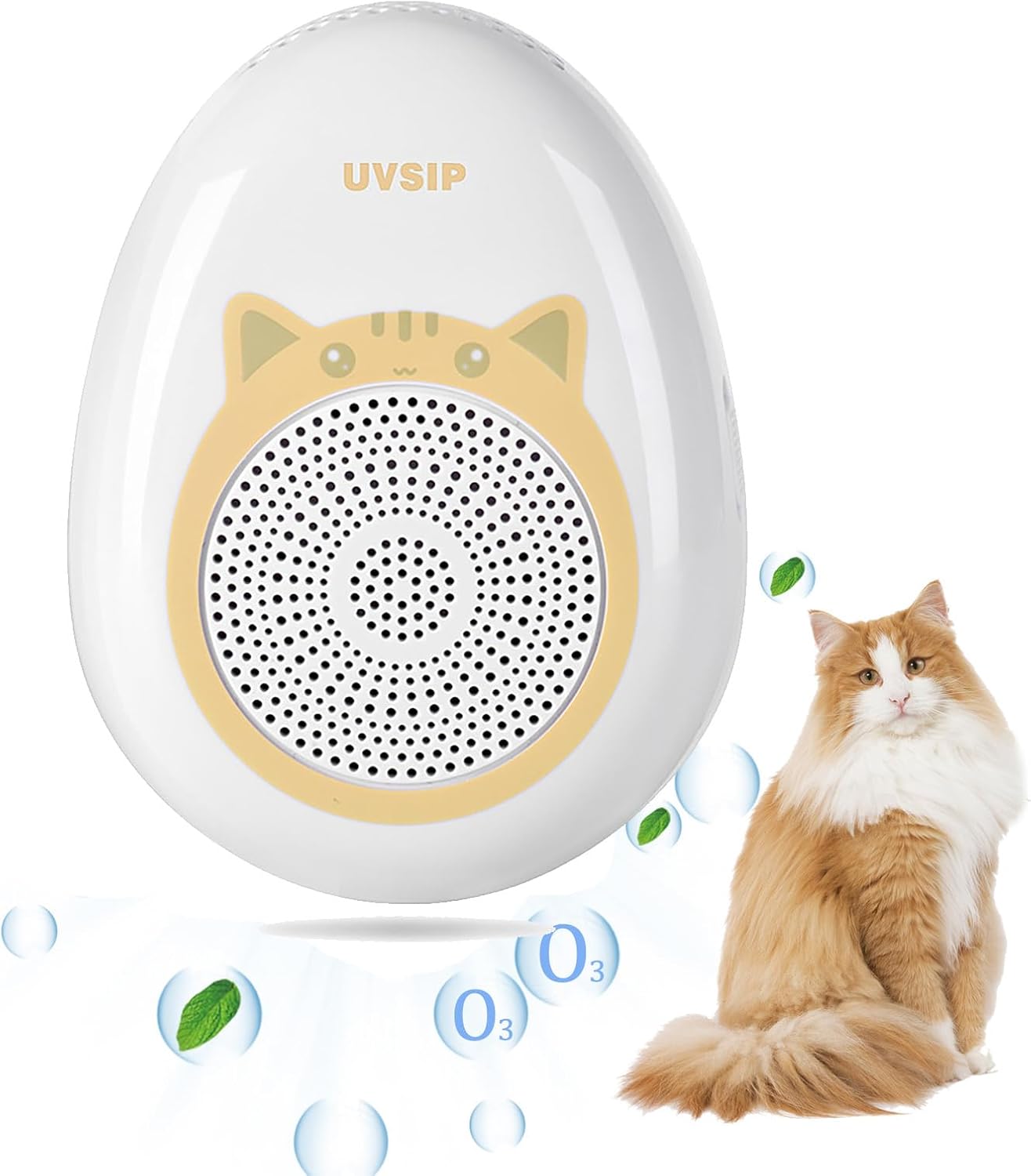 RoseFlower Cat Litter Deodorizer, USB Powered Pet Odor Eliminator