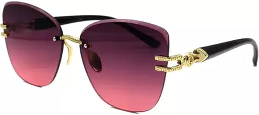 SpadeAces Oversized Vintage Cat Eye Square Sunglasses Women Trendy Cateye Sunglasses