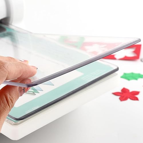 Miniatura 8 de Briartw 2 pares de almohadillas de corte estándar para máquina de troquelar, placas de corte de plástico de policarbonato transparente, (4 piezas, 8