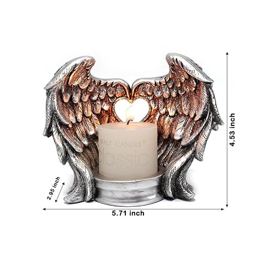 Anger Eagle Memorial Gift Angel Wings Tealight Candle Holder Ornament Church Ornament Candle Holder Bereavement, Memorial Gift, Grief, Funeral, Memorial Gift, Home Decorations #TOP2