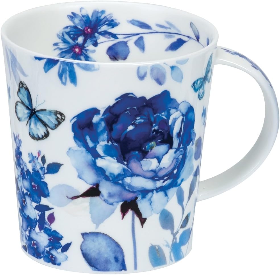 Dunoon Lomond Blue Haze Open Butterfly Mug