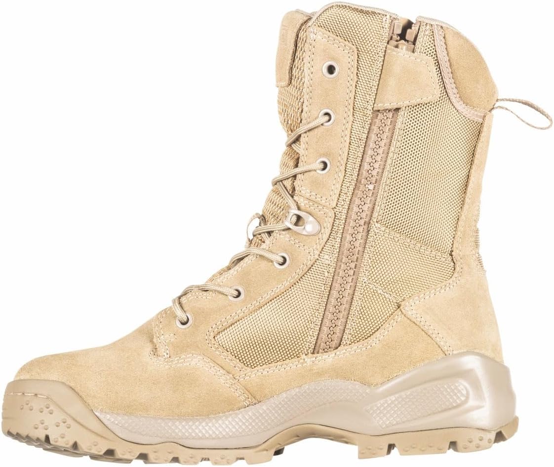 5.11 Tactical Men's A.T.A.C. 2.0 8" Arid Boot – Lightweight, Breathable, Odor-Control, Style 12417ABR