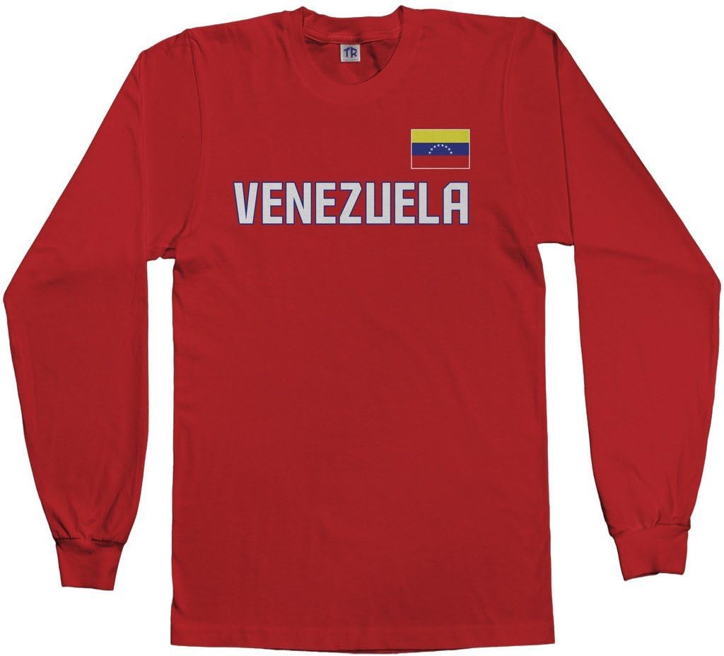 Threadrock Men's Venezuela National Pride Long Sleeve T-Shirt