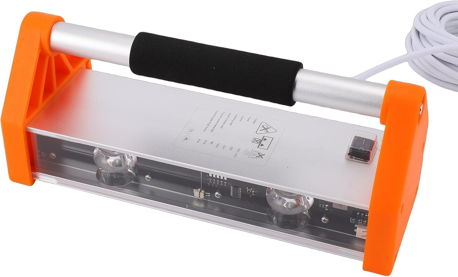 Walfront Wall Polishing Lamp, 26W 2200LM LED Light for Wall Tile Floor Inspection, with 120x5 Wide Angle Lighting and 8m Power Cord, Aluminum Alloy Construction (US Plug 100-240V)