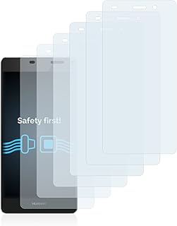 Savvies Protector de Pantalla para Huawei P8 Lite 2015/2016 [6 Unidades] - Transparente