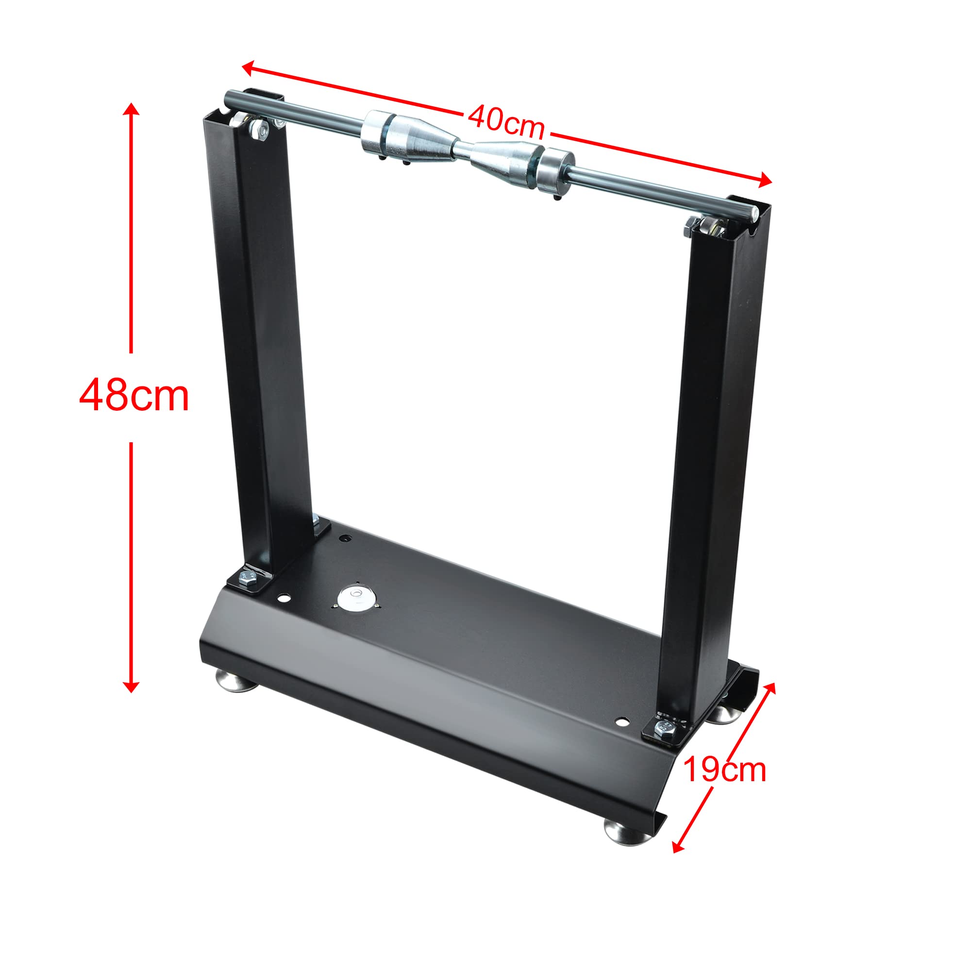 Herramientas portátiles para balanceador de ruedas de bicicleta para motocicleta/soporte de alineación, soporte de equilibrio de llantas, herramientas estáticas giratorias