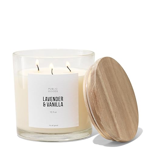 Public Goods Scented Soy Candle for Women & Men |