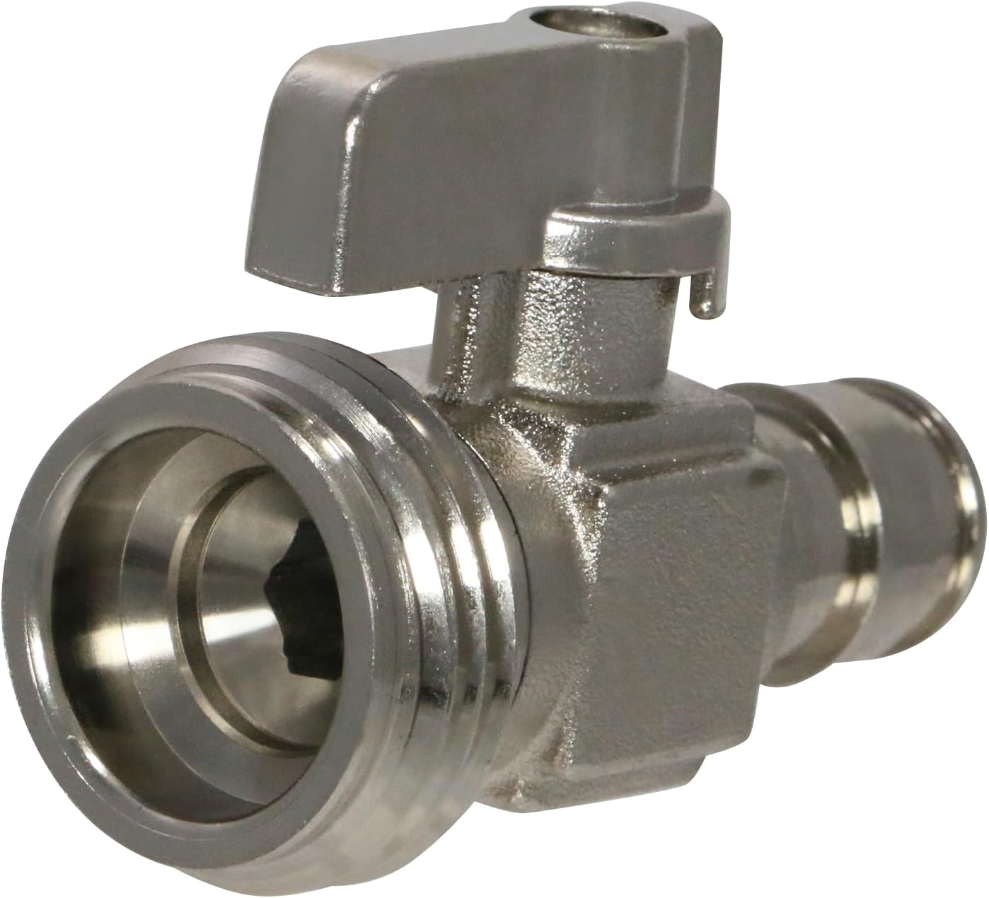 1 Piece XFITTING 1/2" Pex A x 3/4" GHT Mini Straight Valve, F1960 Expansion Garden Hose Threaded Valve
