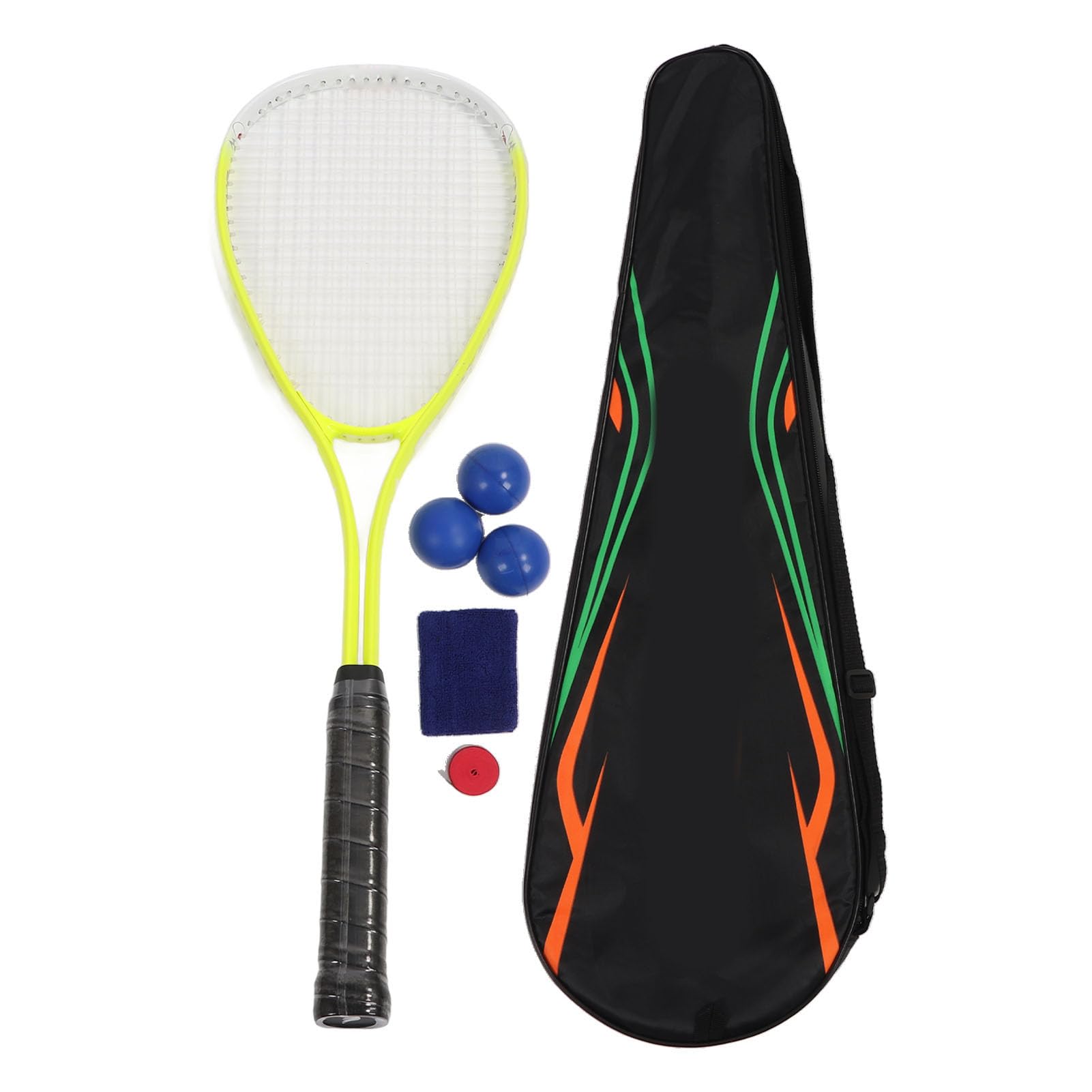 Annadue Racchetta da Squash Leggera Antiurto Squash per Principianti