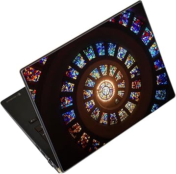 Laptop Skin Stickers for 13.3" Universal Stickers, LAVIE, FMV, LIFEBOOK, Dynabook, Lenovo, Thinkbook, IdeaPad, HP, Pavillon, ENVY, Elite, Dell, Vostro, Inspiron, VAIO Stained Glass 023828