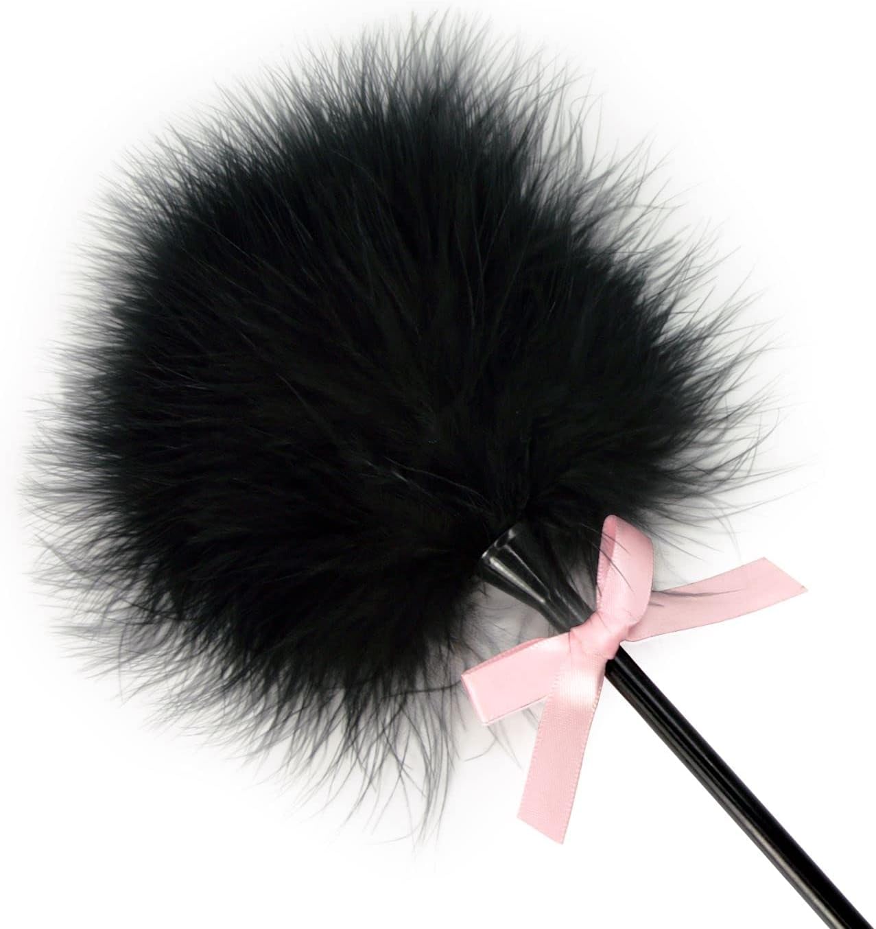 Feather Tickler Toy for Bedroom Play - Soft & Luxurious Feathers - Tease, Tantalize, and Arouse - Spanking Handle - Explore Bondage Play - Perfect for Erotic Fantasies