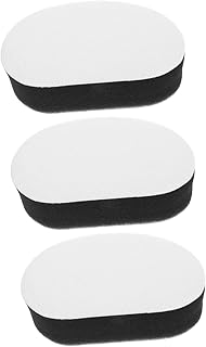 Luxshiny 3stücke Auto Reinigungs Und Wachsschwämme Ergonomische Polierschwämme Für Reifenpflege Innenraumreinigung Und Dashboard-Pflege Wiederverwendbare Und Weiche Schwämme Für