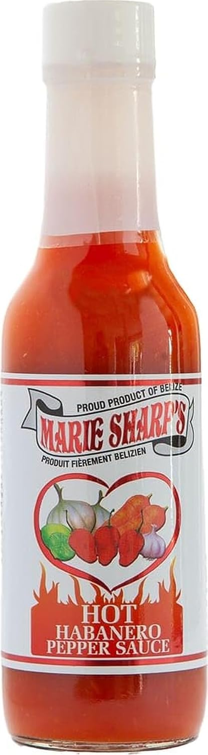 Marie Sharp's habanero hot sauce