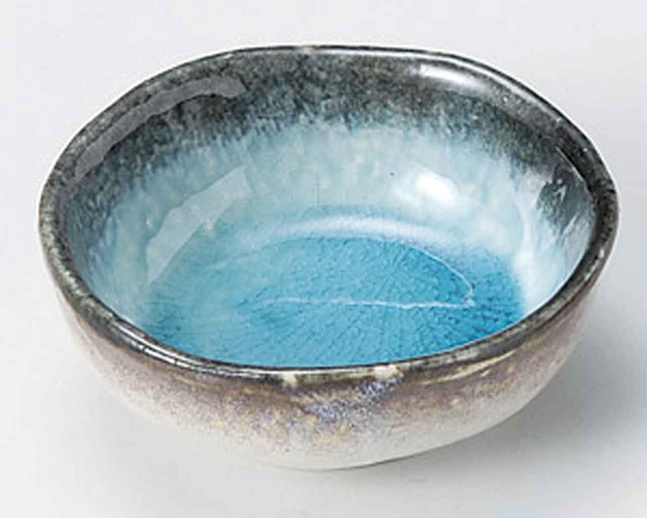 Sky 3.2inch Set of 2 Small Bowls Blue porcelain Made in