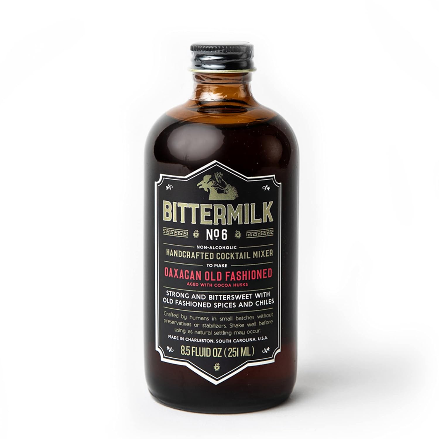 Bittermilk Cocktail Mixer Variety Gift Pack - Bourbon Gifts for Men - Six Bottles Includes Bittermilk No.1 No.2 No.3 No.4 No.5 & No.6 - Makes More Than 100 Cocktails