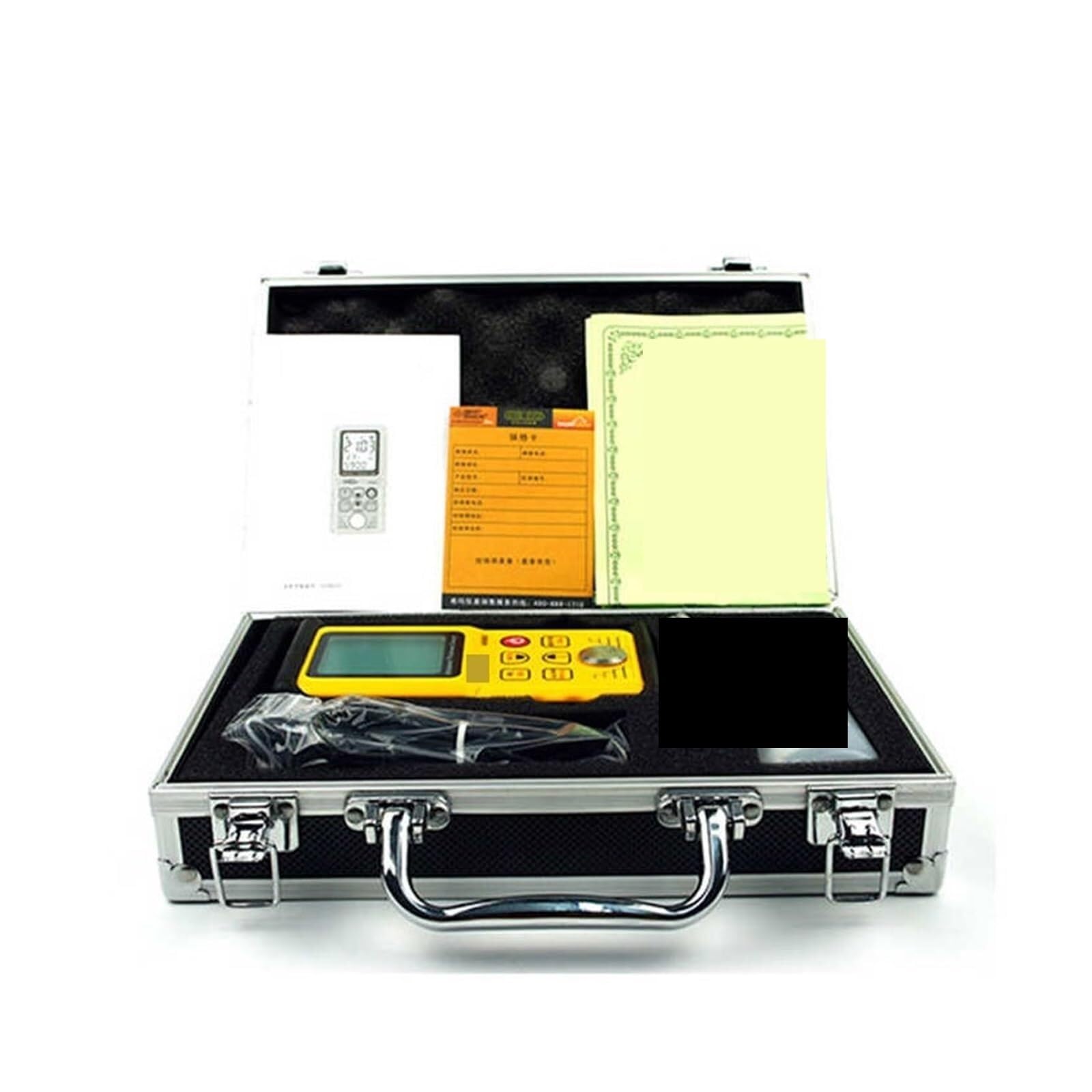 Farbdickenmessgerät, AR860 Tragbares Ultraschall-Dickenmessgerät 1-300 Mm Mit Digitalanzeige Für Die Inspektion Von Und Stahl Vor Ort Tragbarer Farbtiefenmesser