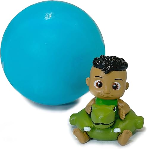 Miniatura 4 de CoComelon SUDs SOAPrize Fun Pack - Paquete de 3 incluye Dino Cody, Ducky JJ y Captain Tom, multicolor, bolas de jabón para niños con juguetes en el