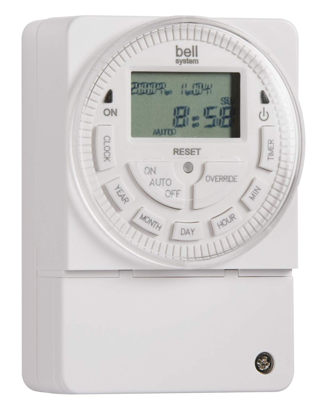 Bell System TS2000BST - Temporizador digital programable de 12 V con pantalla LCD de 7 días, 24 horas