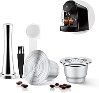 Vista 1 de 2 cápsulas de café reutilizables de acero inoxidable compatibles con L'OR Barista LM8012/60, cápsulas de café recargables de metal L'or Espresso