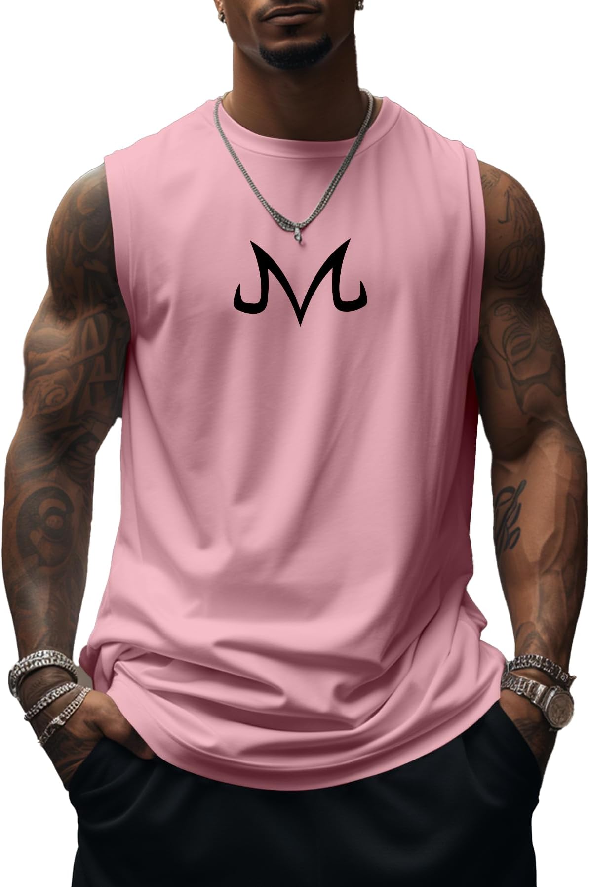 Majin Buu Shirt, Majin Buu Workout Tank Top, Fitness Shirts