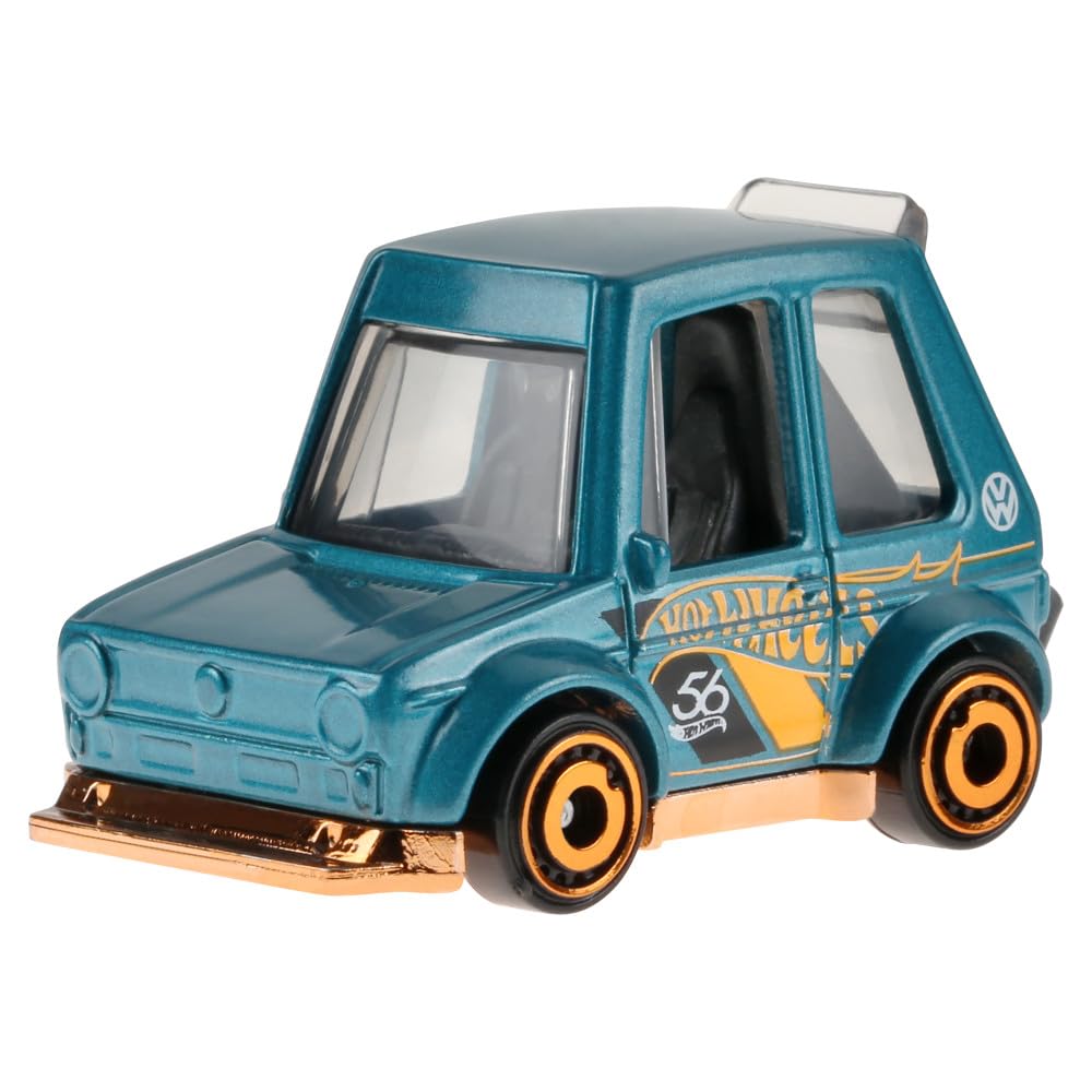 Hot Wheels 1:64 Scale Die-Cast Vehicle TOONED Volkswagen Golf MK1