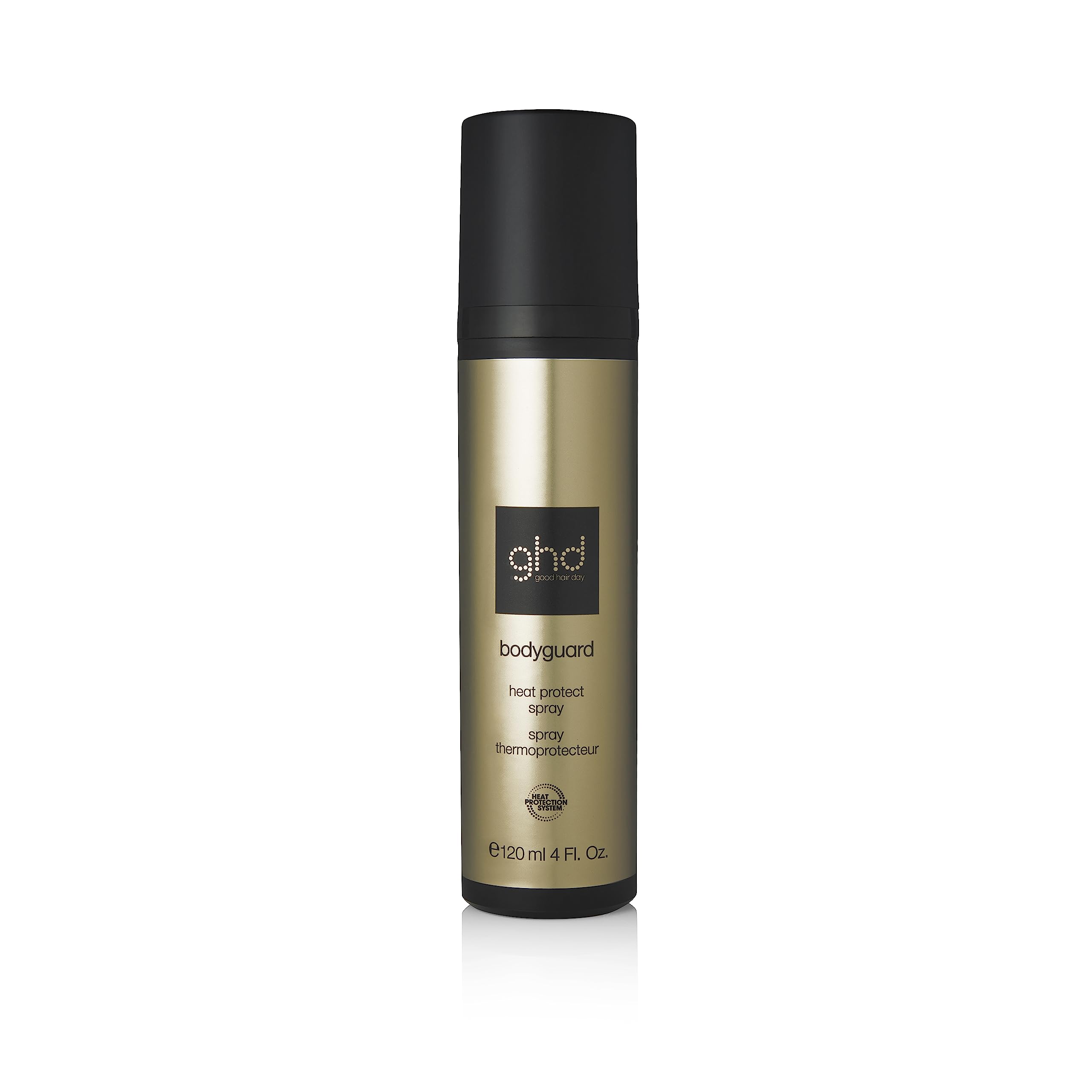 GHD Platinum+ Profesjonalna i inteligentna ceramiczna prostownica do włosów, w zestawie z osłoną termiczną Bodyguard i wiosłową szczotką All Rounder, biała – tylko Amazon