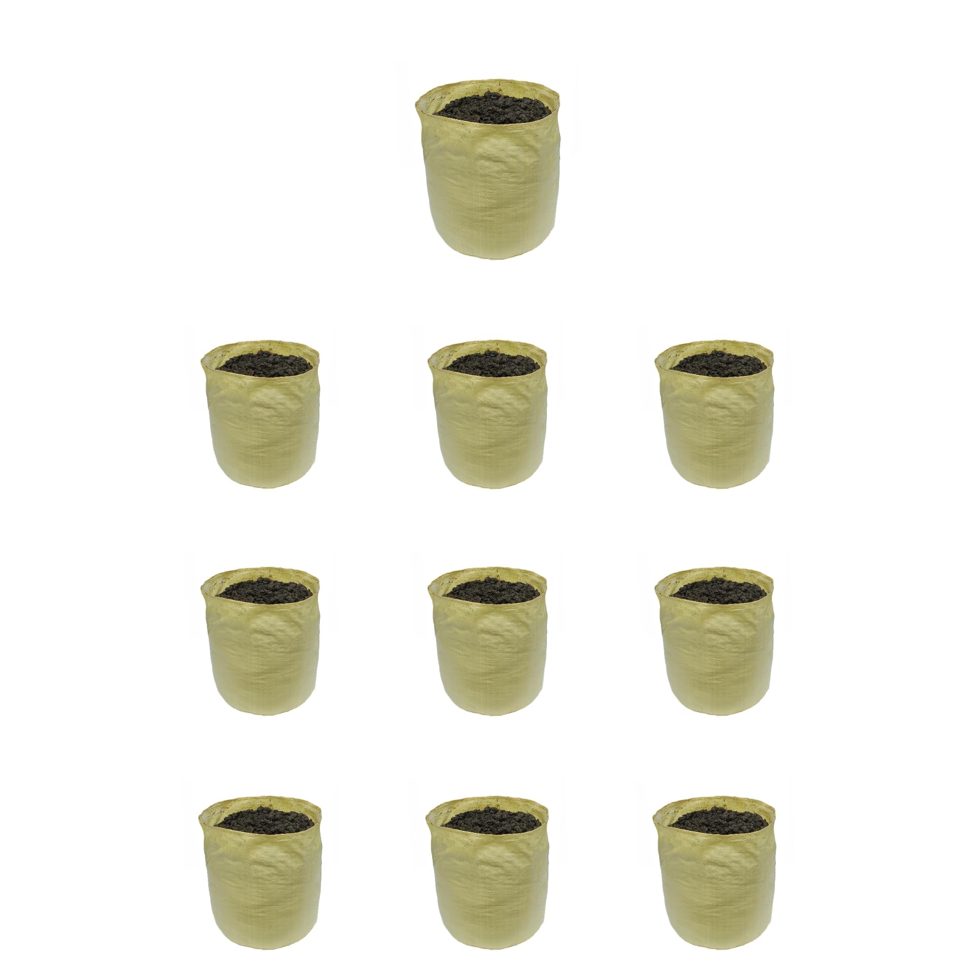 RAJ FURNITURE Plants Grow Bags 12X12 inch (Pack of 10) Plant Bags for Home Garden | Growing Bags for Terrace Flowers and Vegetables Gardening | Indoor and Balcony Gardening (10, 12X12 inch) (B0DH4VMTPL) Amazon Price History, Amazon Price Tracker