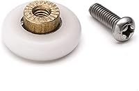 Vista 5 de 4PCS/Pack Glass Sliding Door Pulleys,For the Bathroom Pan Shower Door Rollers/Runners/Wheels,Strong Load-bearing Capacity, Ultra-quiet