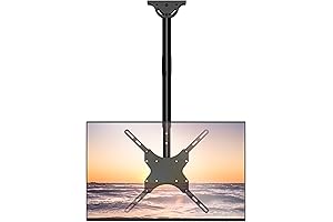 WALI TV Ceiling Mount Bracket for 26-65 TVs