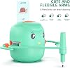 Drawing Robot for Kids,Montessori Educational Painting Toy for 5+ with Voice Interaction&16 Color Pens,Magic Drawing Robot with 100 Learning Word Cards,Ideal Gift for 5+ Year Old Boys Girls (Green)