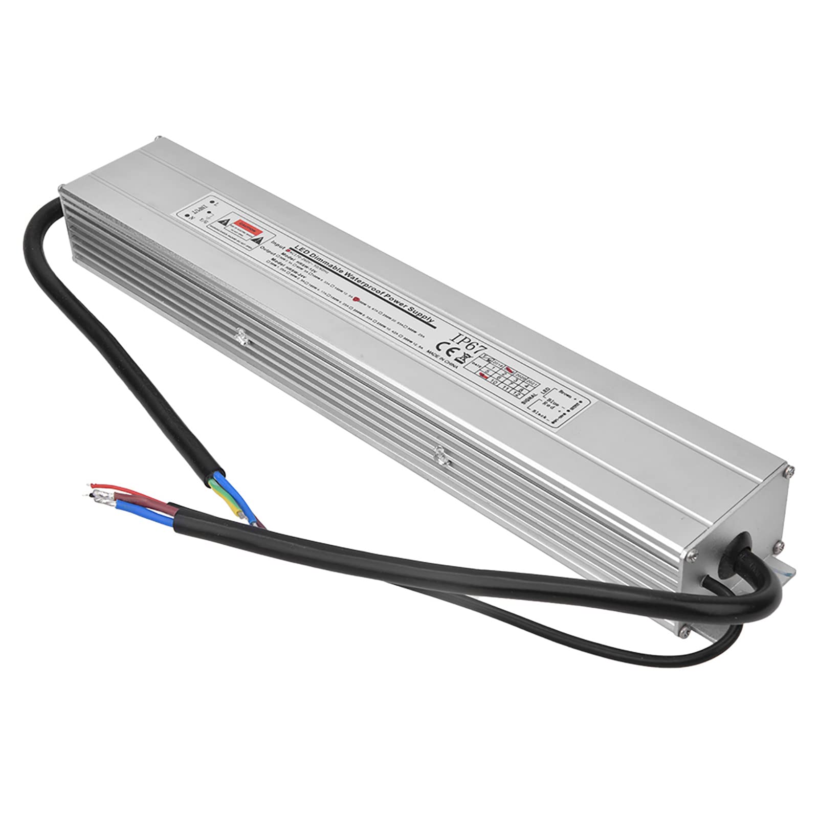 SEAFRONT Alimentatore LED Dimmerabile 2 in 1, Dimmerabile SCR 0-10 V Impermeabile, Uscita 200 W per Strisce Luminose LED e Illuminazione Commerciale
