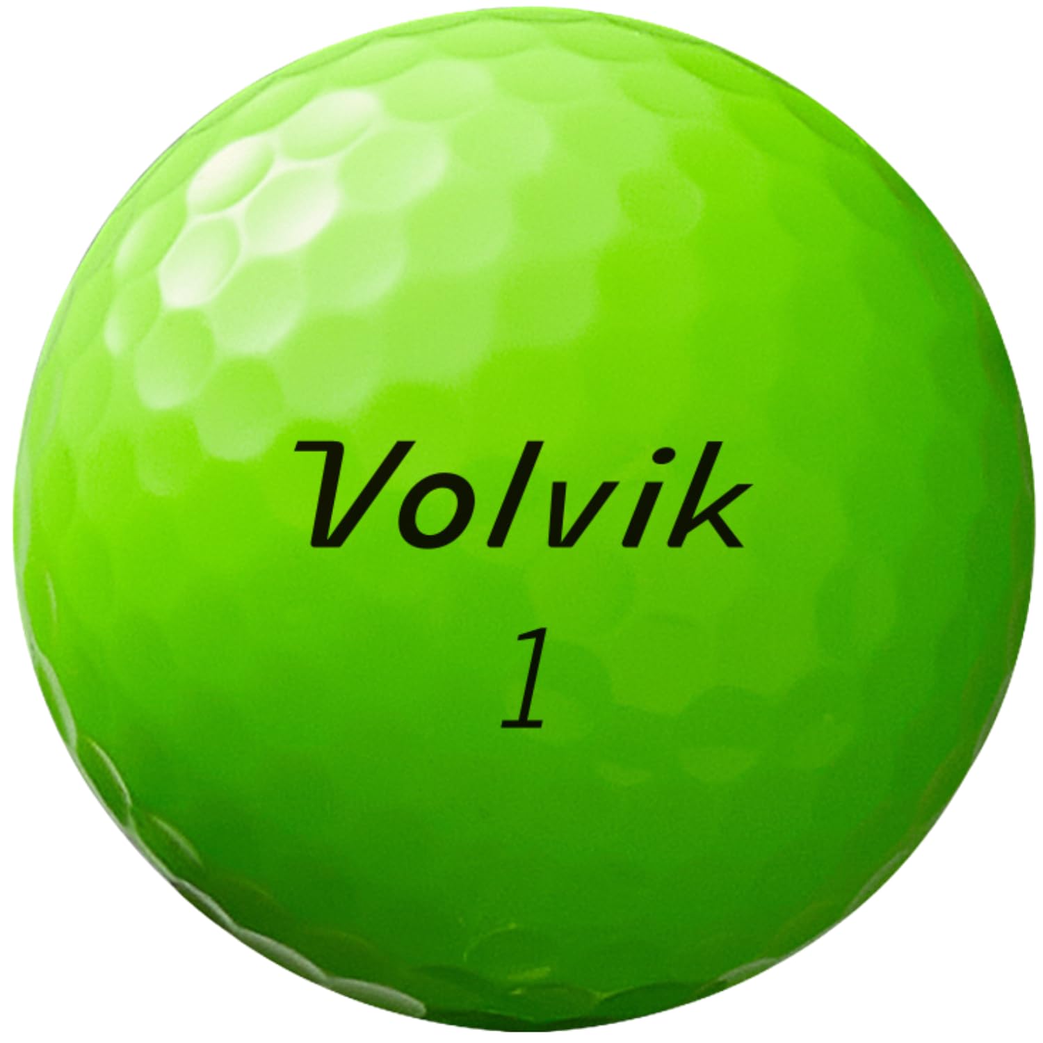 Volvik Crystal Soft Golfbälle (Grün, Orange, Rosa, Gelb) (EIN Dutzend)