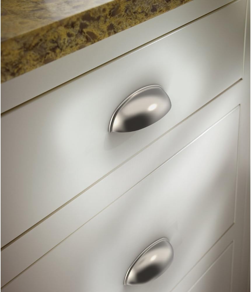 Flаѕh Sаlе Franklin Brass P34702-SN-B Bin Cup Pull, 3 (76mm), Brushed Nickel, 25 Count Blасk Frіdау 🔥 Franklin Brass P34702-SN-B Bin Cup Pull, 3 (76mm), Brushed Nickel, 25 Count