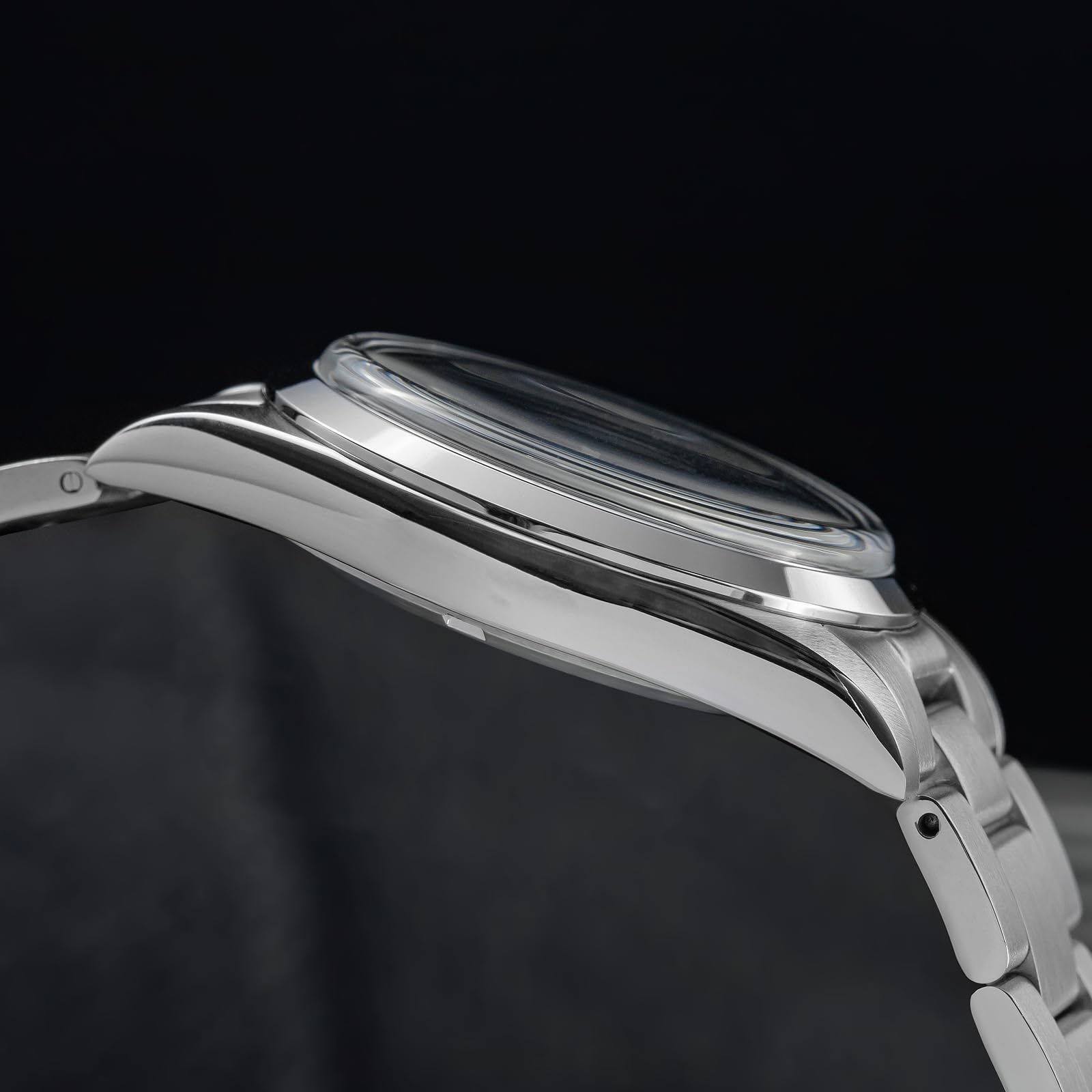 ADDIESDIVE 36 mm kleines Zifferblatt Herrenarmbanduhr Edelstahl wasserdicht 100 m grün/weiß/grau/gelb