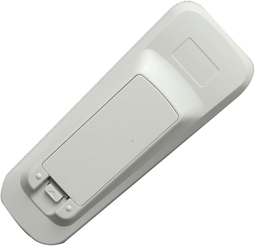 Back of the HCDZ remote control with the battery cover closed.