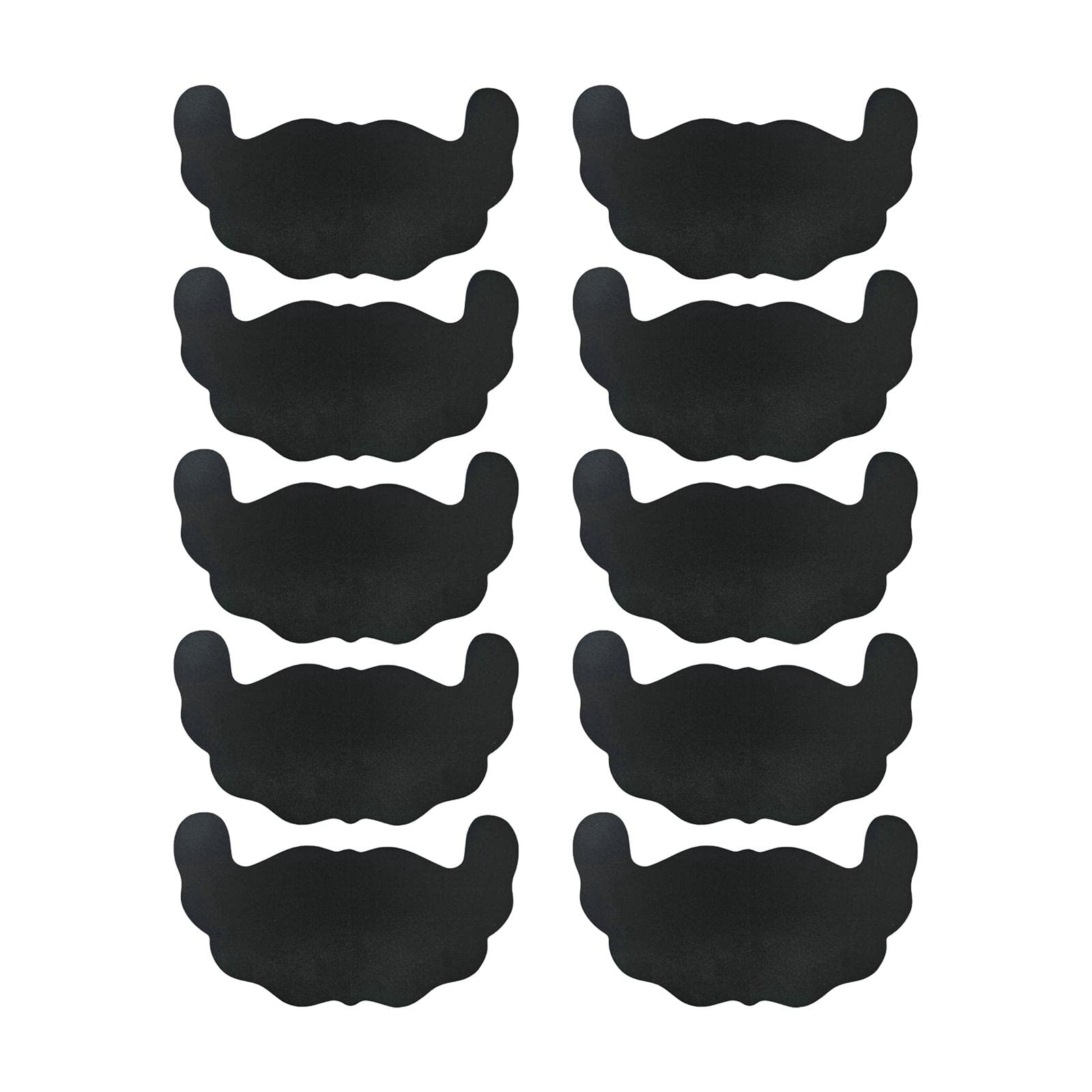 10Pcs Breast Patch Breathable Invisible Adhesive Women Bra Firming Cover 20.9cmx11.1cm Black-image-36