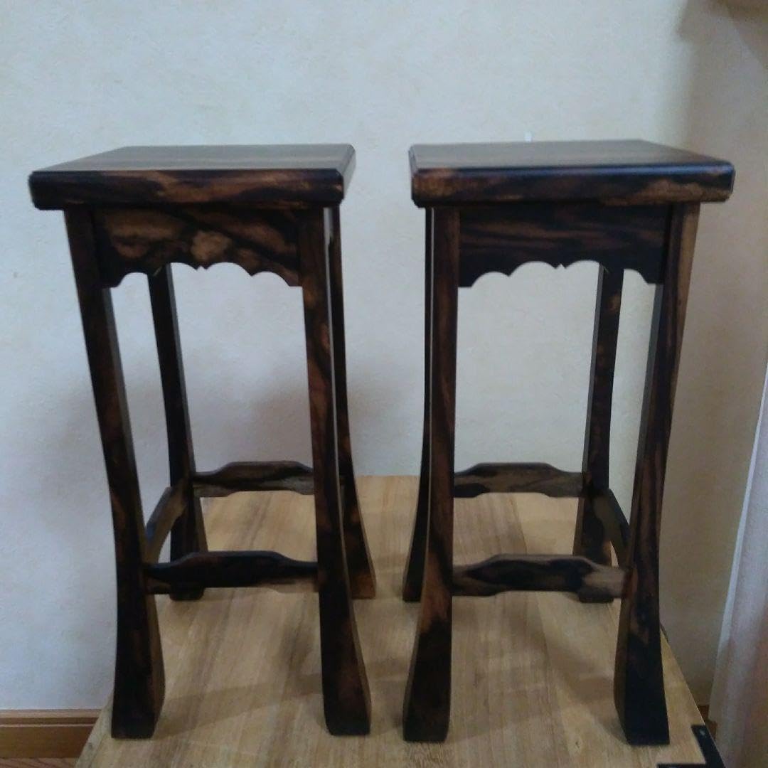 銘木黒柿　特上孔雀杢　将棋駒台 銘木黒柿 特上孔雀杢 将棋駒台 将棋駒 – kurokigoishiten