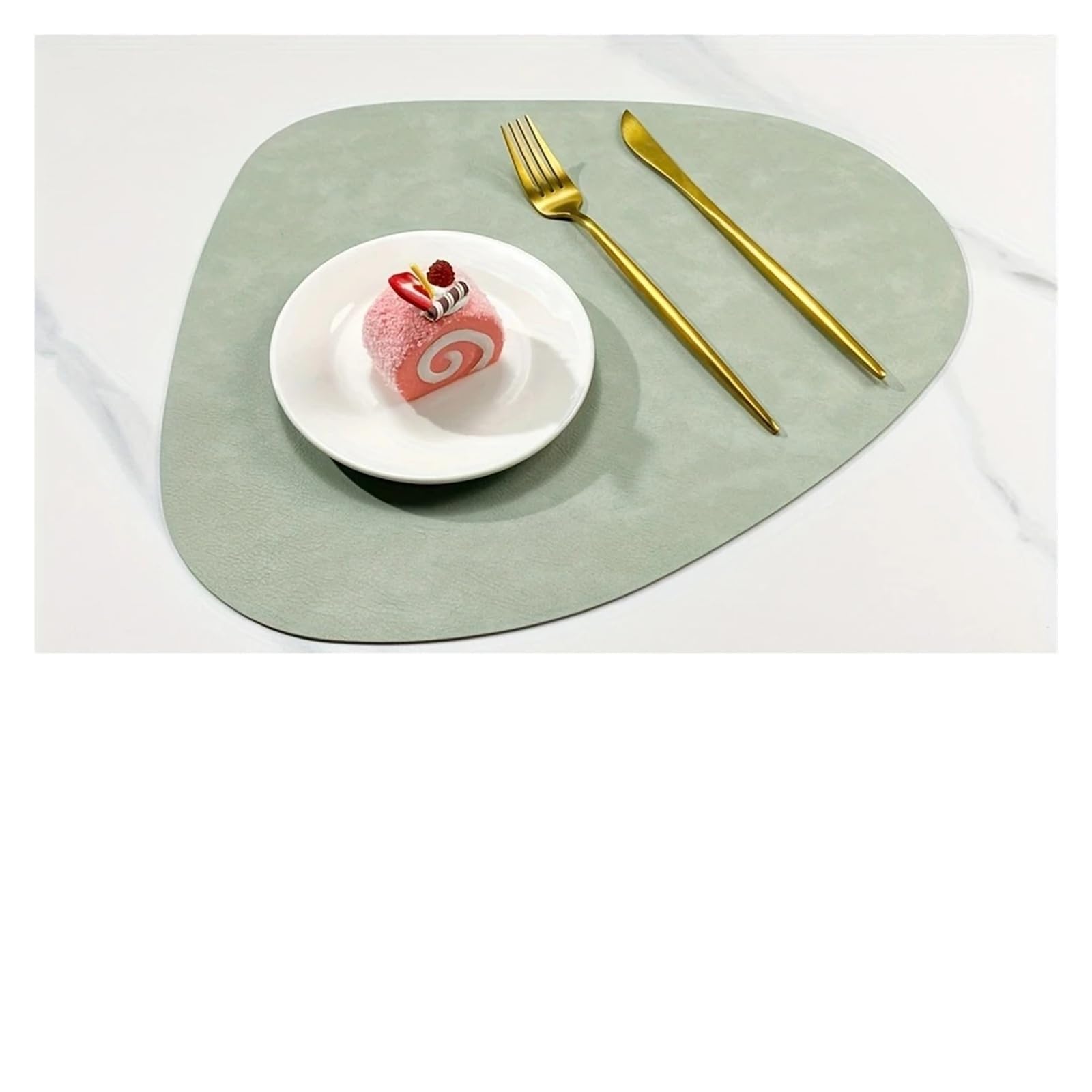 Tischset aus Kunstleder