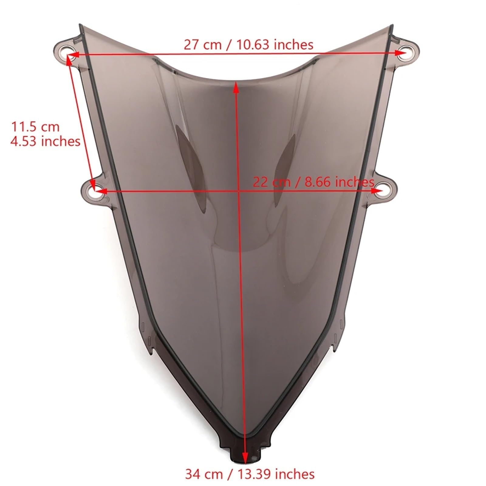 Parabrezza Moto Spoiler Adatto per CBR500R CBR 500 R 2019 Parabrezza Motore anteriore