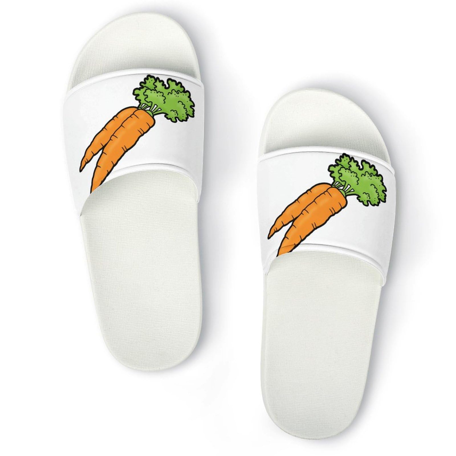Ciabatte da doccia, ciabatte a forma di carota, per uomo e donna, antiscivolo