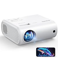 Mini proiettore portatile 20000 Lux, Supporta 1080P il Mirroring Cablato